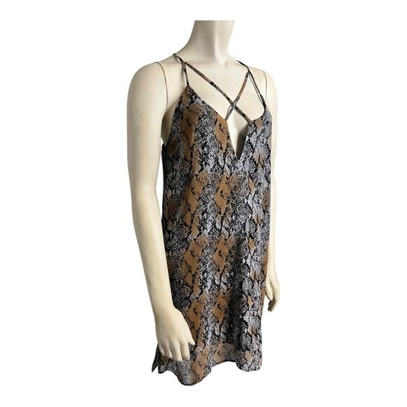 Tobi Snake Print Sundress Casual Dress A-Line Reptile - Picture 3 of 6